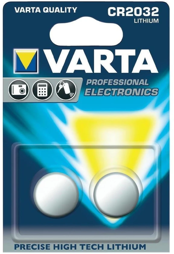 Varta Electronics CR2032 3V 230mAh elementas 6032, 1 vnt.