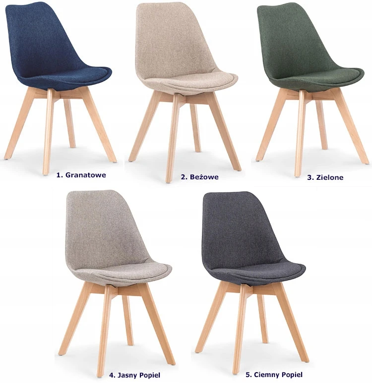 Elior MEDINĖ KĖDĖ ==== EAMES STILIUS VIRTUVĖS SVETAINEI