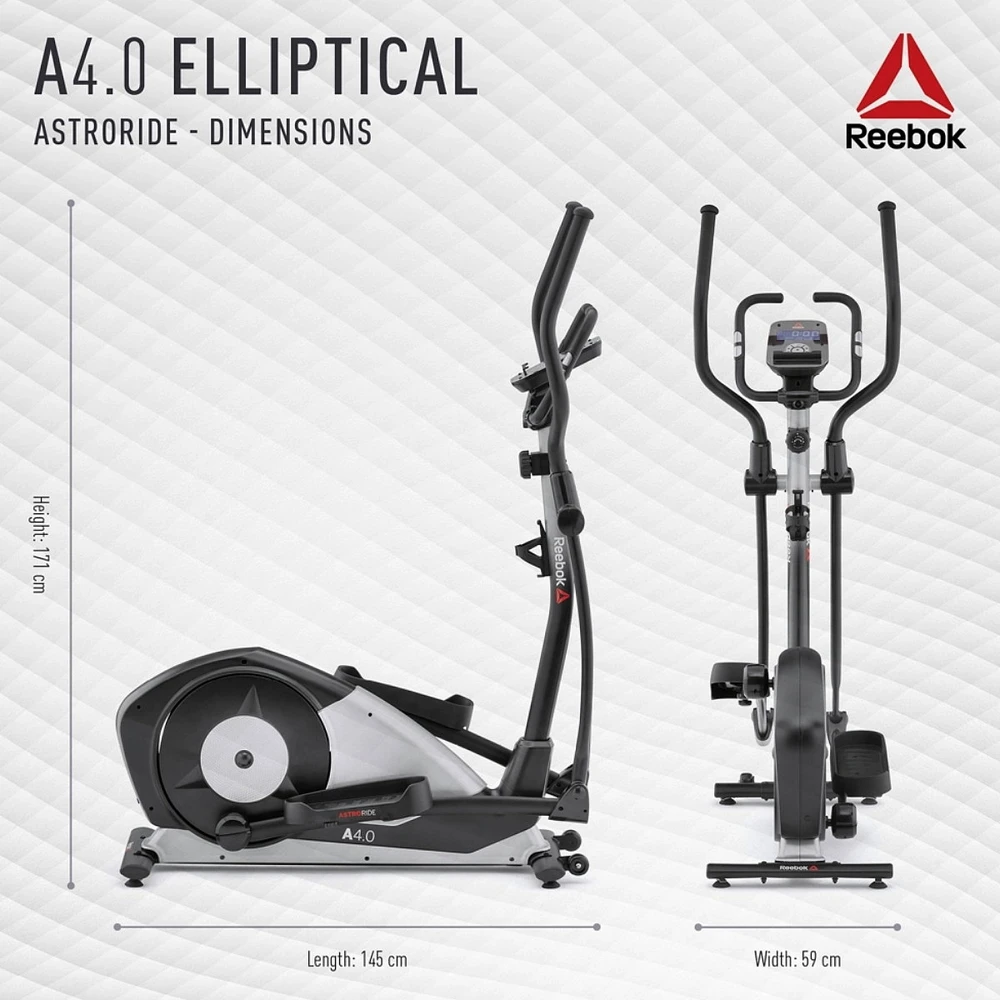 Reebok Fitness Elipsinis treniruoklis Reebok A4.0, pilkas