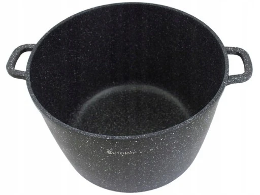 Elitehoff Puodas 6l 24cm su dangčiu, marmurinė danga