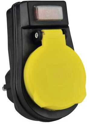 REV El.lizdas su įžem.ir jun. 3680W/230V/16A/IP44