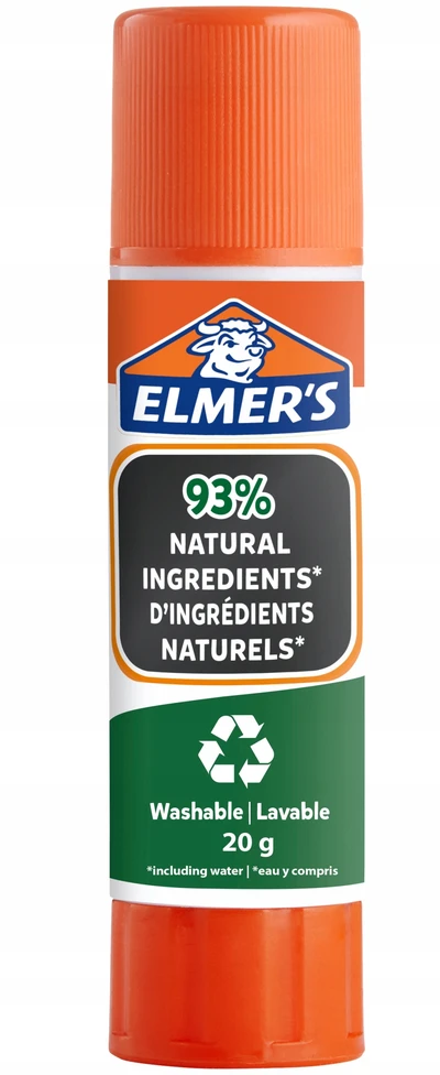 ELMERS Eko mokyklos klijai vaikams pagaliukuose 20 g