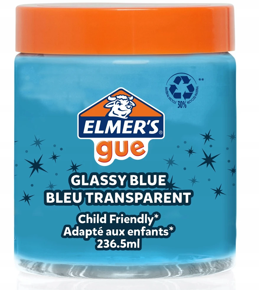 Elmers Paruoštas Slime užsukamame indelyje, mėlynas, 236 ml - 2162068