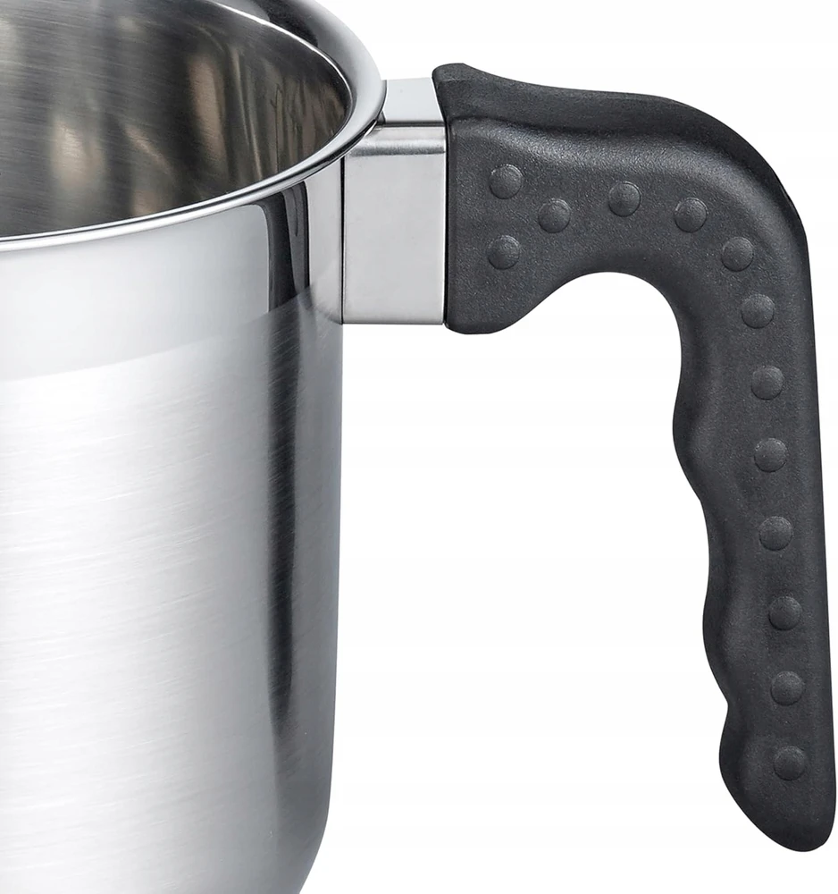 ELO Pieno puodelis 14 cm su rankena 1,6 l aukštos kokybės plienas