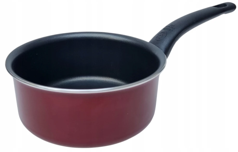 EMALIA OLKUSZ RONDEL su RĄCZKĄ 16CM 1,2L POWŁOKA NIEPRZYWIERALNA Orkaitė