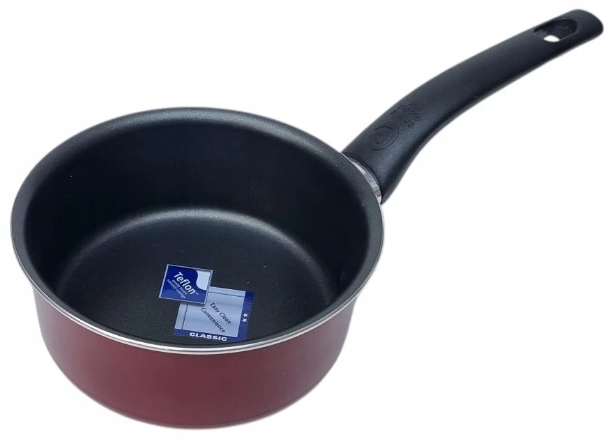 EMALIA OLKUSZ RONDEL su RĄCZKĄ 16CM 1,2L POWŁOKA NIEPRZYWIERALNA Orkaitė