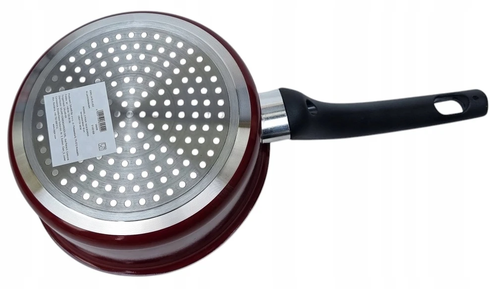 EMALIA OLKUSZ RONDEL su RĄCZKĄ 16CM 1,2L POWŁOKA NIEPRZYWIERALNA Orkaitė