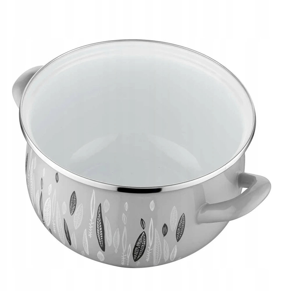 Emalia Pleszew EMALINIS PUODAS RUDENS EMALIS PLESZEW 22 CM 5.3L
