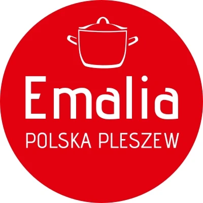 Emalia Pleszew Emaliuotas puodas KALINA ENAMEL PLESZEW 16 CM 2 L