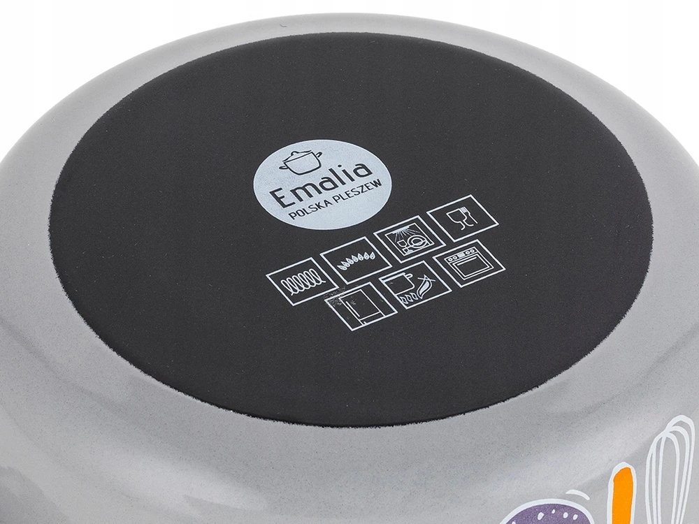 Emalia Pleszew Emaliuotas puodas STAFFIO ENAMEL PLESZEW 16 CM 2 L
