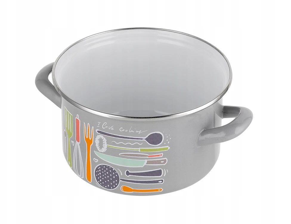 Emalia Pleszew Emaliuotas puodas STAFFIO ENAMEL PLESZEW 20CM 3,7L