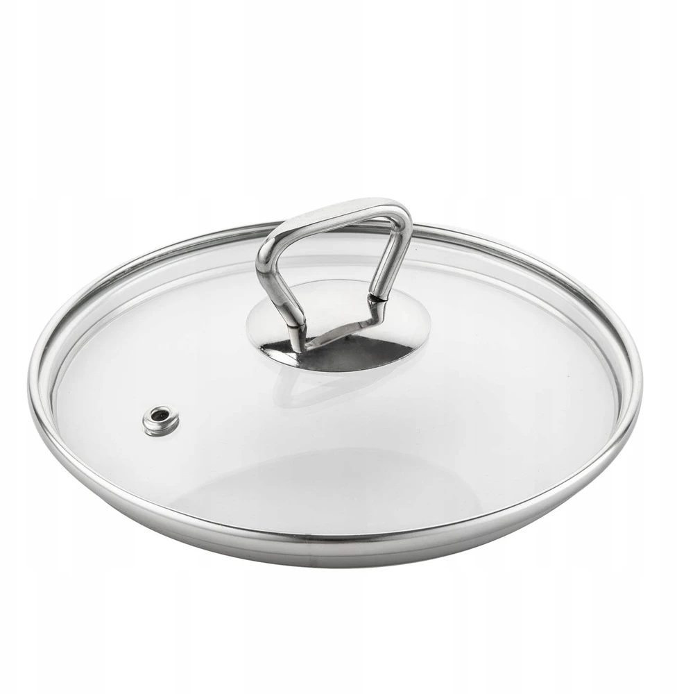 Emalia Pleszew Emaliuotas puodas su dangčiu 16 cm, 1.4 l, Metalico