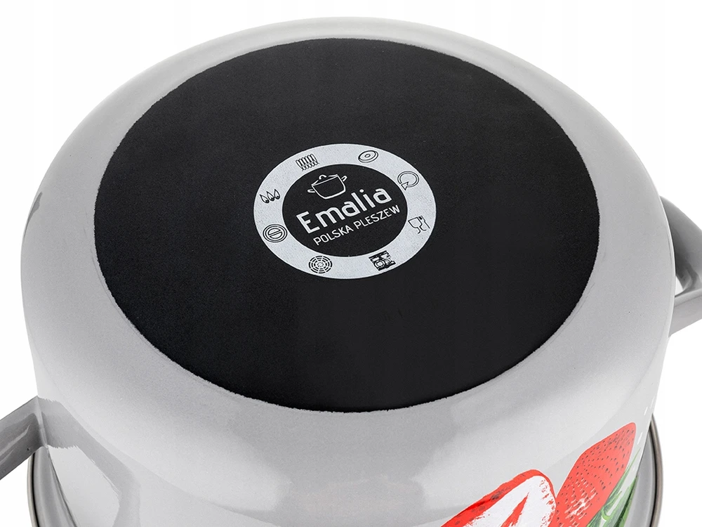Emalia Pleszew Emaliuotas uogienės puodas ENAMEL PLESZEW 18 CM 3 L