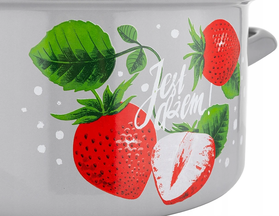 Emalia Pleszew Emaliuotas uogienės puodas ENAMEL PLESZEW 18 CM 3 L