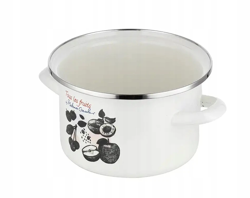 Emalia Pleszew Emaliuotas vazonas FRUITS ENAMEL PLESZEW 16 CM 2 L