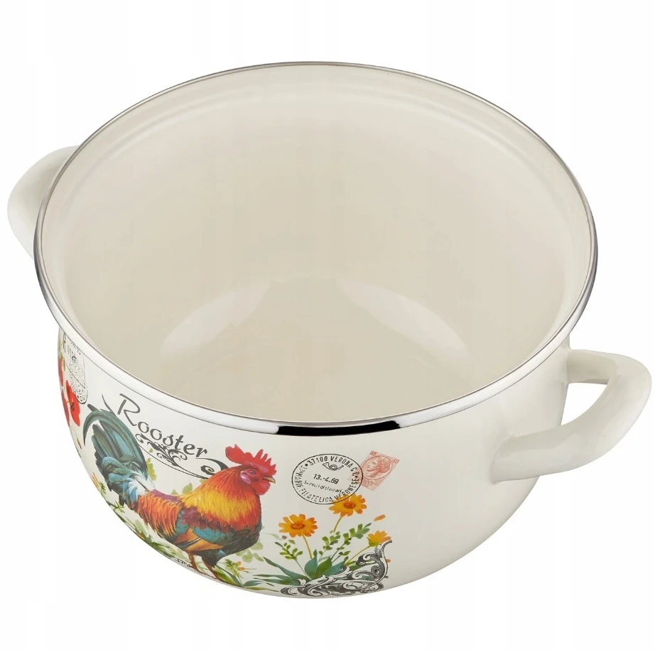 Emalia Pleszew Puodas emaliuotas 18cm 2,9l