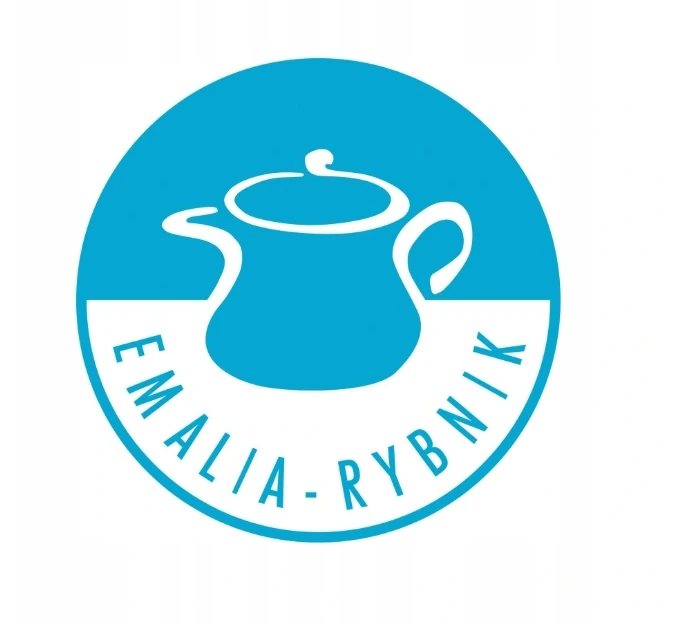 Emalia Rybnik EMALINIS PUODAS 5,5L DEKORUOTAS EUKALIPTAS KIETAS EMALINIS PUODAS RYBNIK 22CM