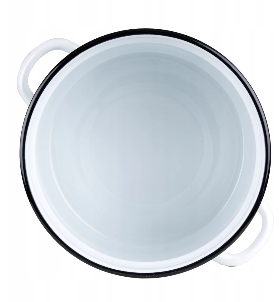 Emalia Rybnik TRADITIONAL Emaliuotas puodas ENAMEL RYBNIK LEVENDER 12L