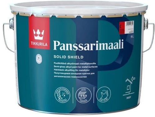 Tikkurila Panssarimaali stogo dažų kibiras 9L