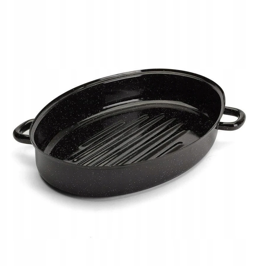 Emaliuota keptuvė su dangteliu 7l Emalia Pleszew