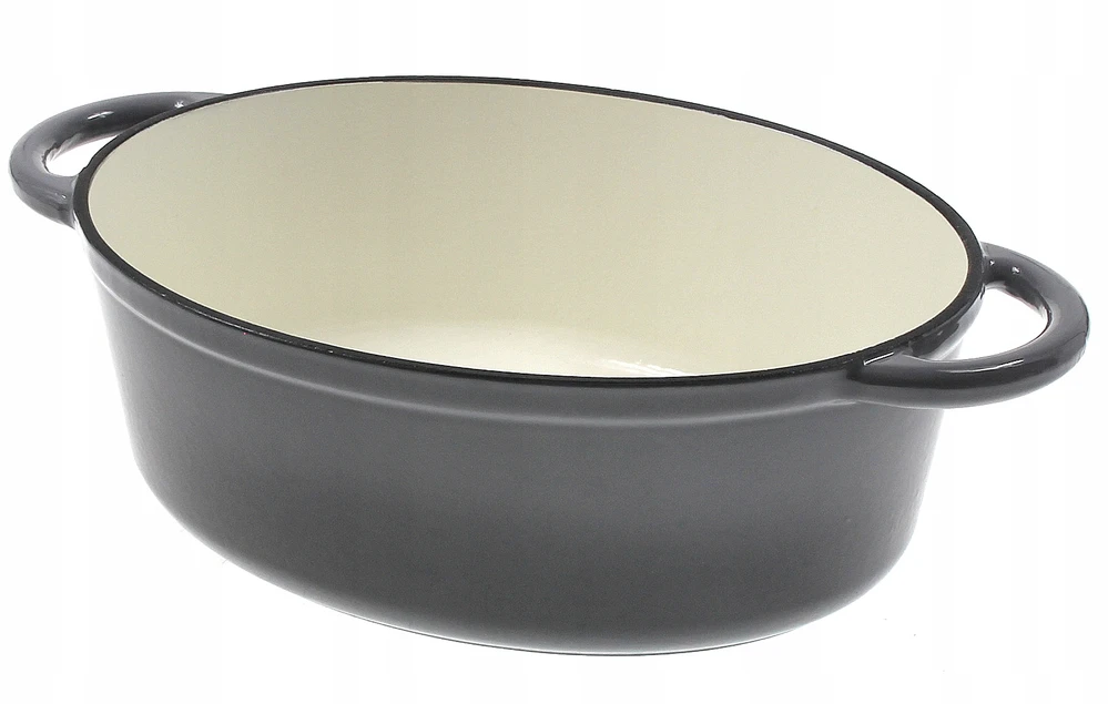 King Hoff Brytfanka Kepimo skarda 6,2 l, pilkojo ketaus, „Kinghoff“