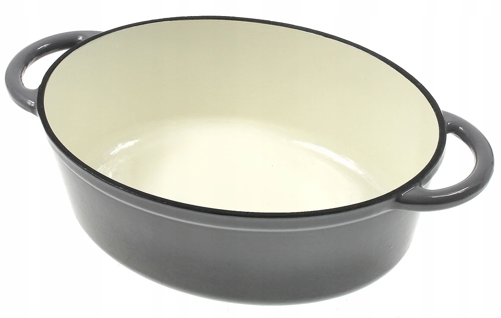King Hoff Brytfanka Kepimo skarda 6,2 l, pilkojo ketaus, „Kinghoff“