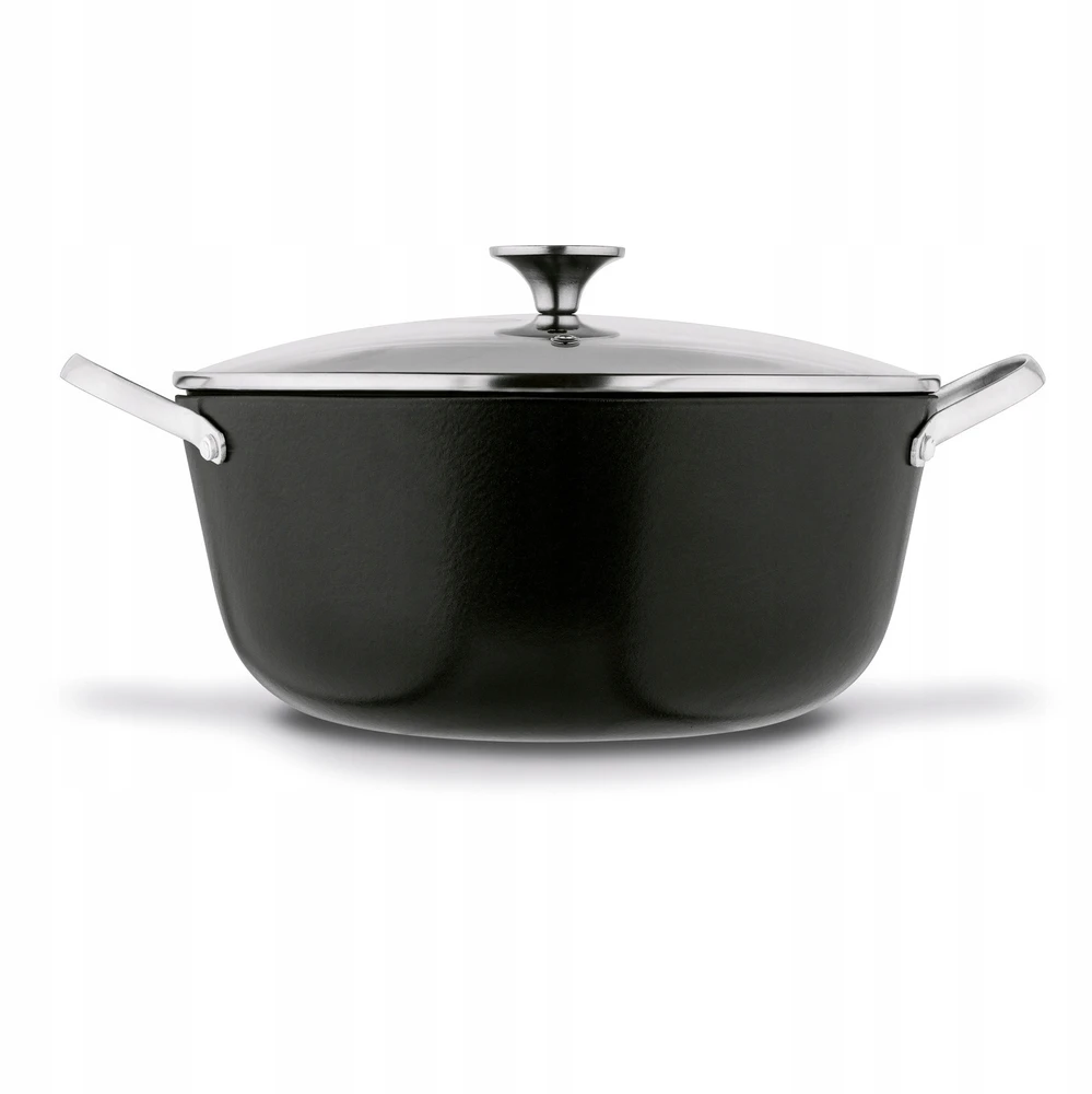 Emaliuotas ketaus PUODAS INDUKCINIS DIDELIS DUJOS Starke Pro Hanoi 5.6L 28cm