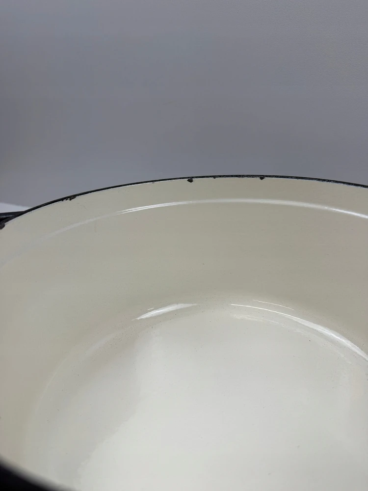 Emaliuotas ketaus puodas, žąsų kepsnys INDUKCIJAI, duonai, 5l, 26 cm