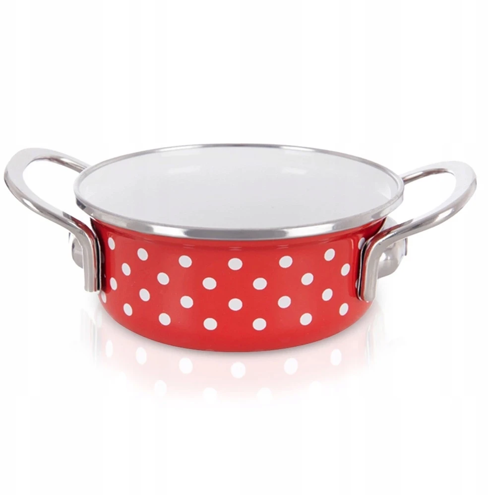 Orion Emaliuotas puodas TECKA 14 cm, 600 ml