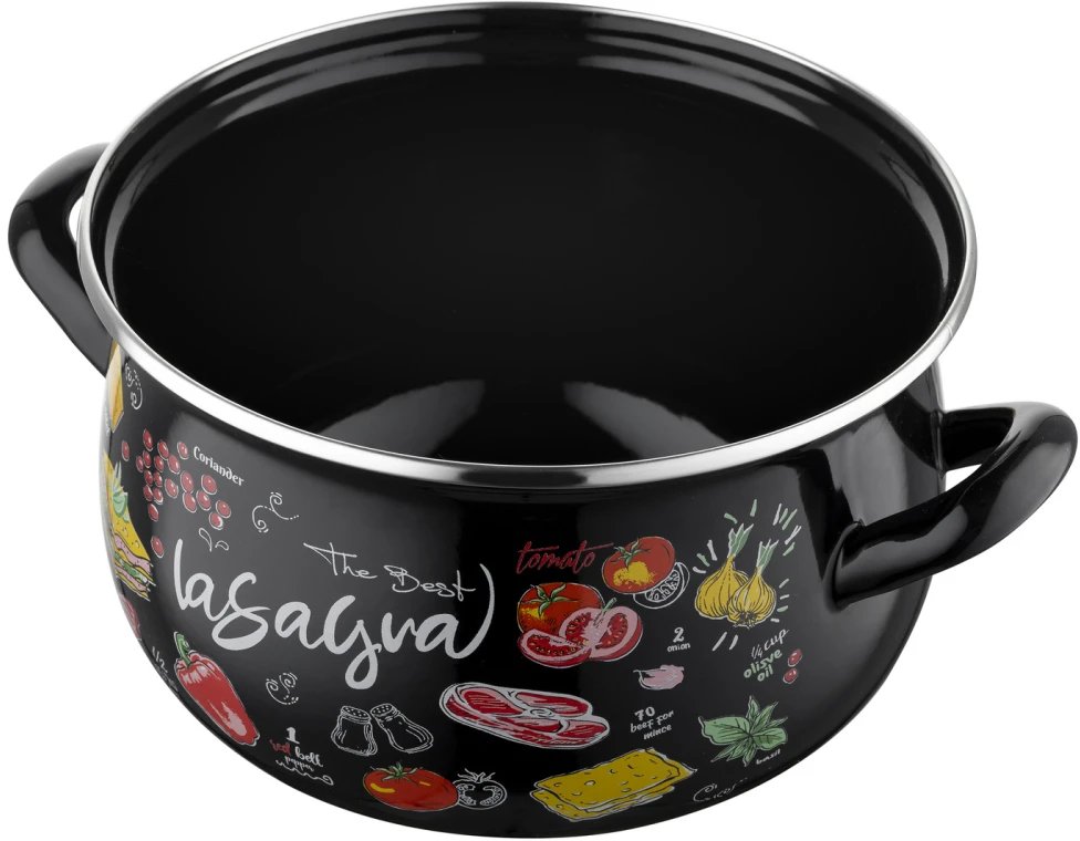 Emaliuotas puodas EMALIA PLESZEW LASAGNA 5,3l K3