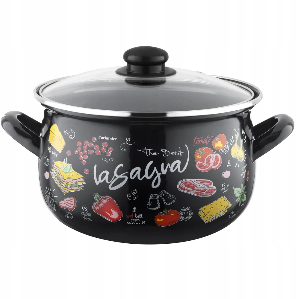 Emaliuotas puodas EMALIA PLESZEW LASAGNA 5,3l K3