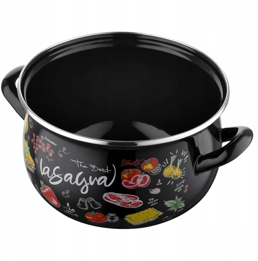 Emaliuotas puodas EMALIA PLESZEW LASAGNA 5,3l K3