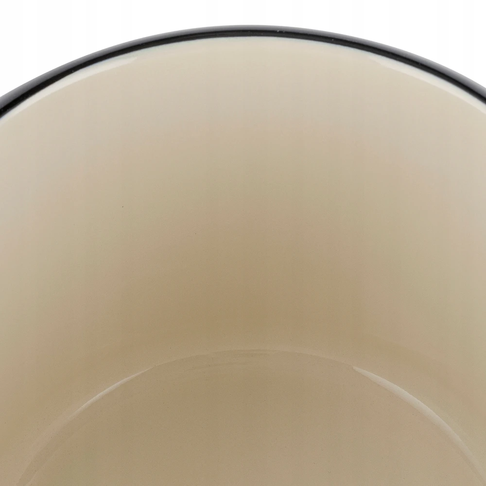 Emaliuotas puodas Emalia Pleszew Malina 18 cm 3,2L grietinėlės indukcinės dujos