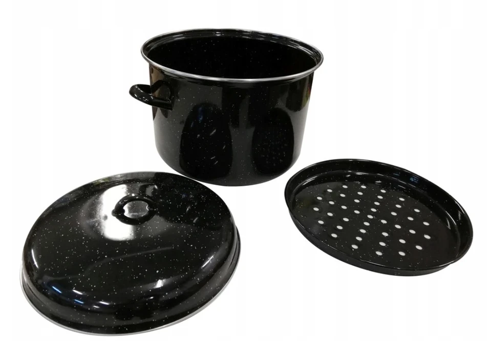 Emaliuotas puodas pasterizavimui Mg Home, 12l, Ø 30cm