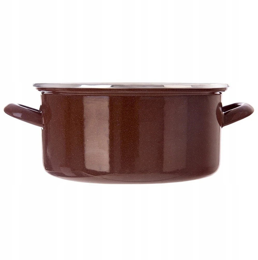 Emaliuotas puodas tradiciniam maisto ruošimui, dujų indukcija, 26 cm, 5L