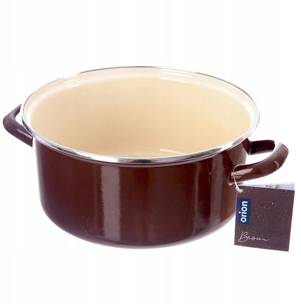 Emaliuotas puodas tradiciniam maisto ruošimui, dujų indukcija, 26 cm, 5L