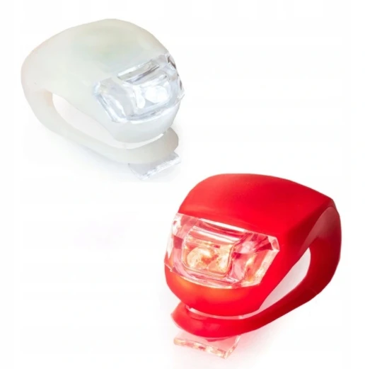 Emos Silikoninis LED priekinis + galinis dviračio žibintas