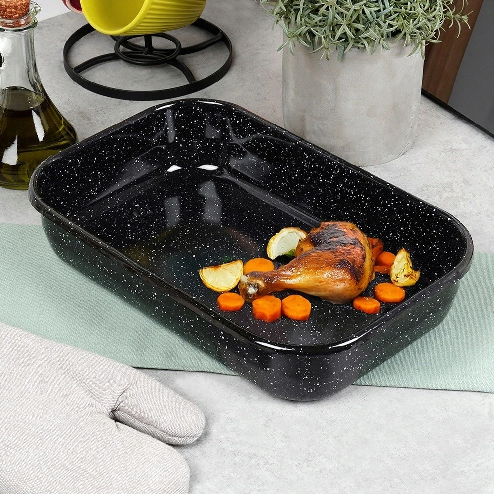 ENAMEL kepimo skarda, kepimo skarda, orkaitės kepimo skarda, 3,4 l