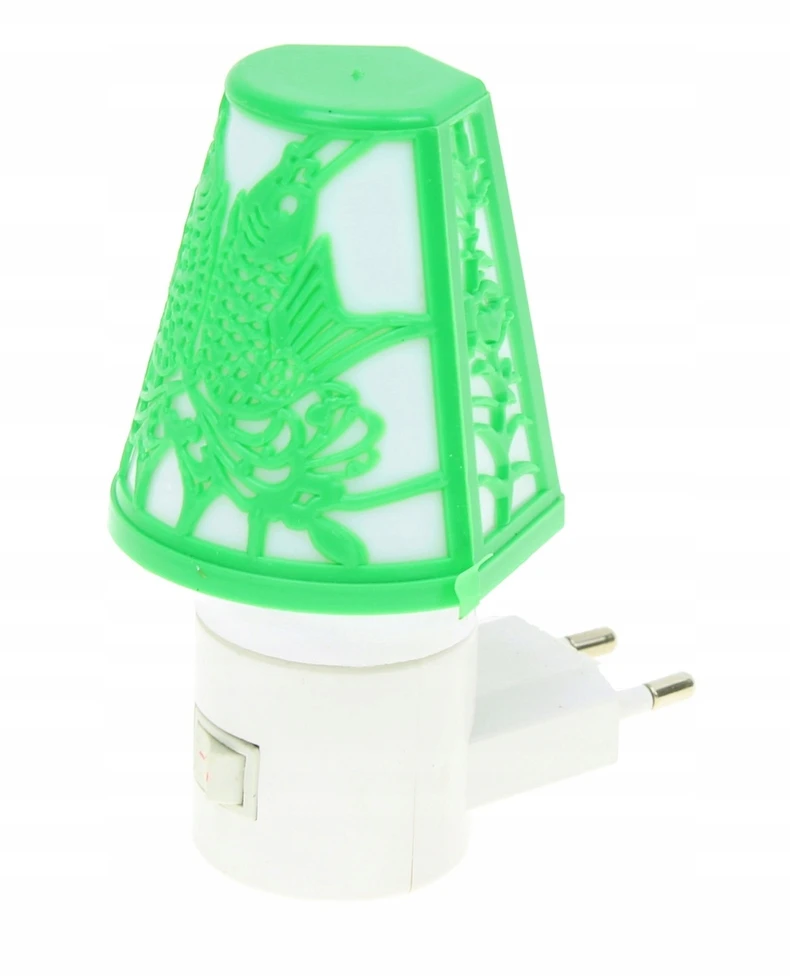 Energiją taupanti LED naktinė kontaktinė lempa