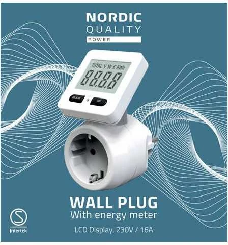 Energijos matuoklis Nordic Quality 230V/16A / 2390041