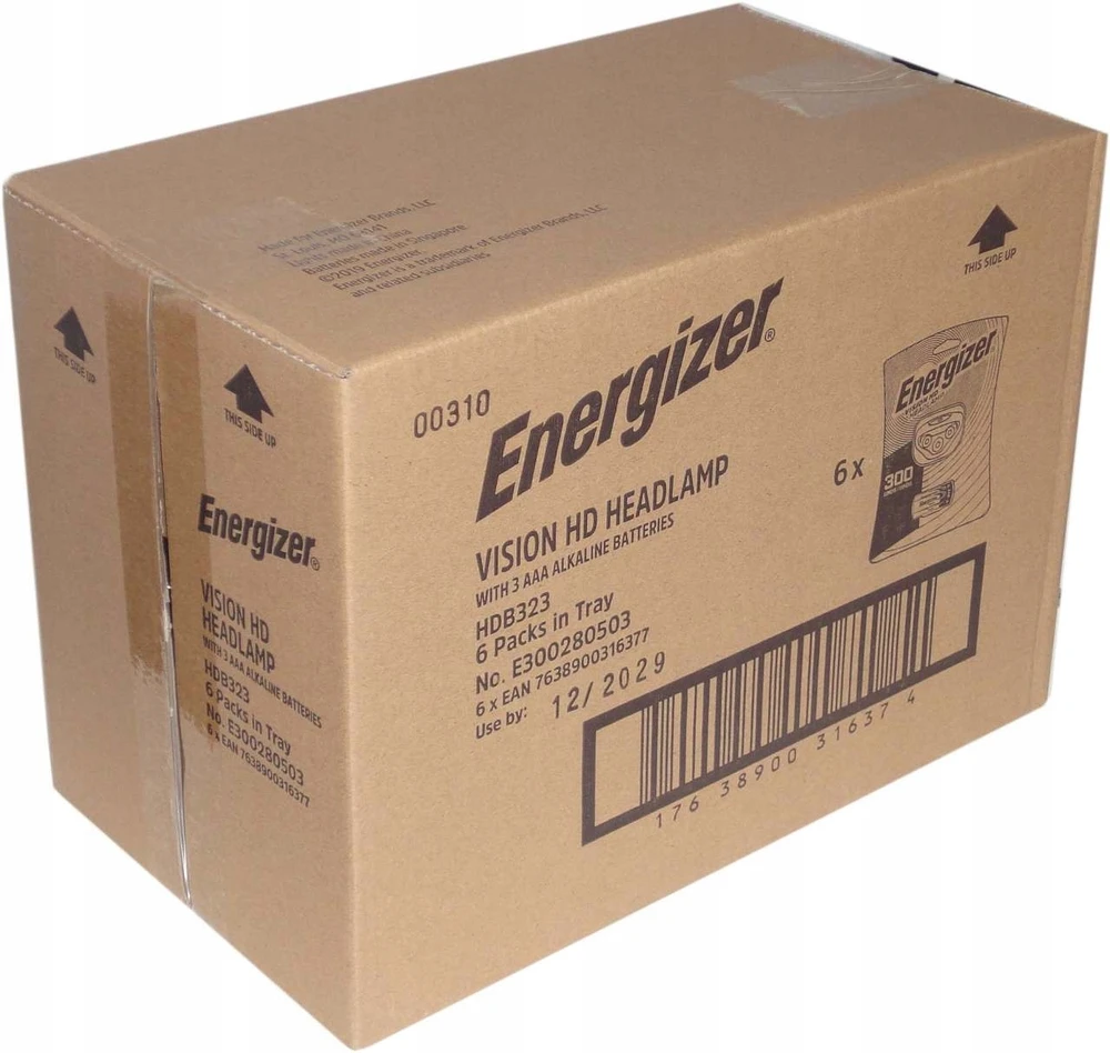 ENERGIZER VISION PRIEKINIS ŽIBINTAS HD 300