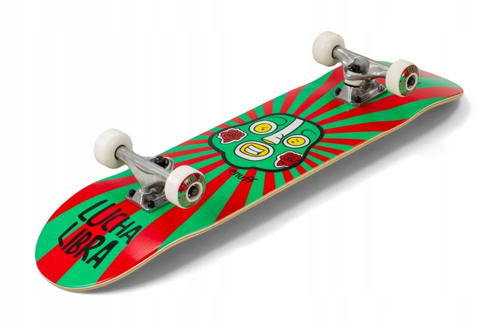 Enuff Skateboards Enuff Lucha Mini Libre Raudona Žalias 7.25"