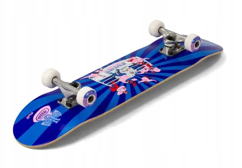 Enuff Skateboards Riedlentė Enuff Lucha Libre Mini Complete Skateboard Mėlyna 7.25 x 29.5