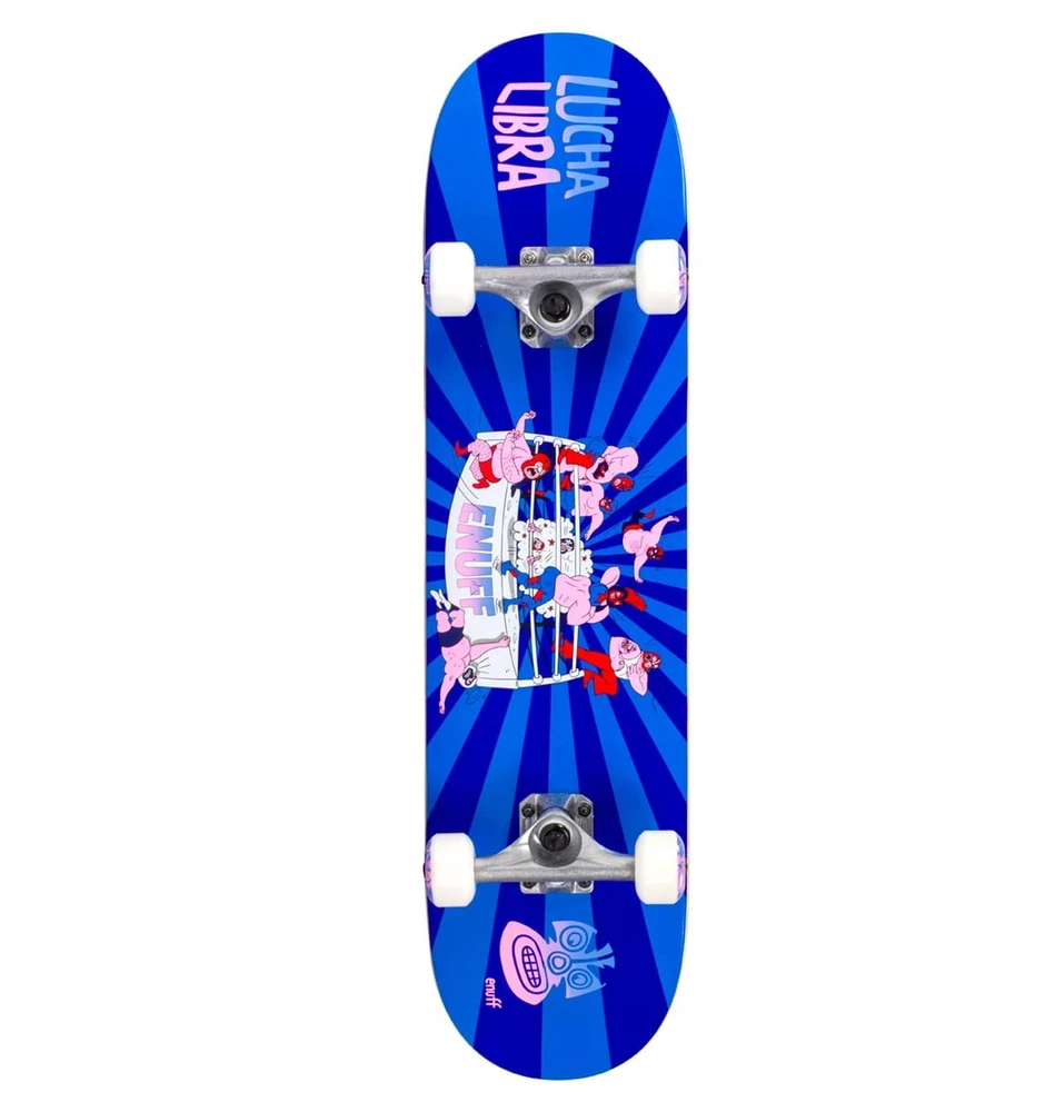Enuff Skateboards Riedlentė Enuff Lucha Libre Mini Complete Skateboard Mėlyna 7.25 x 29.5