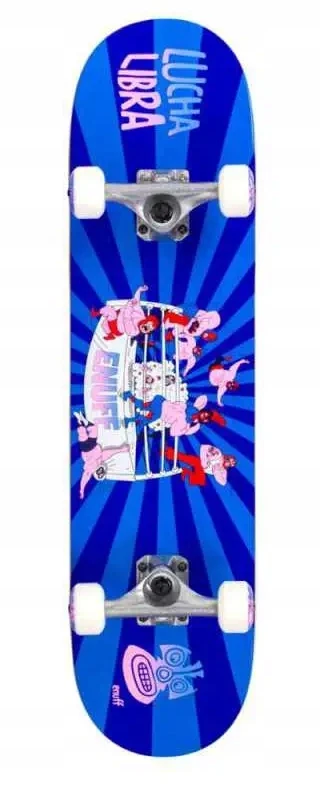 Enuff Skateboards Riedlentė Enuff Lucha Libre Mini Complete Skateboard Mėlyna 7.25 x 29.5