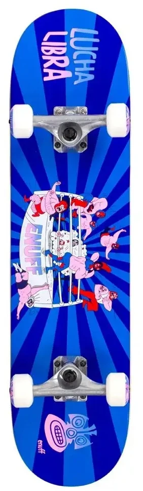 Enuff Skateboards Riedlentė Enuff Lucha Libre Mini Complete Skateboard Mėlyna 7.25 x 29.5