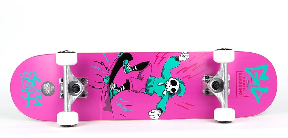 Enuff Skateboards Riedlentė Enuff Skully Complete Rožinė 78.7 cm