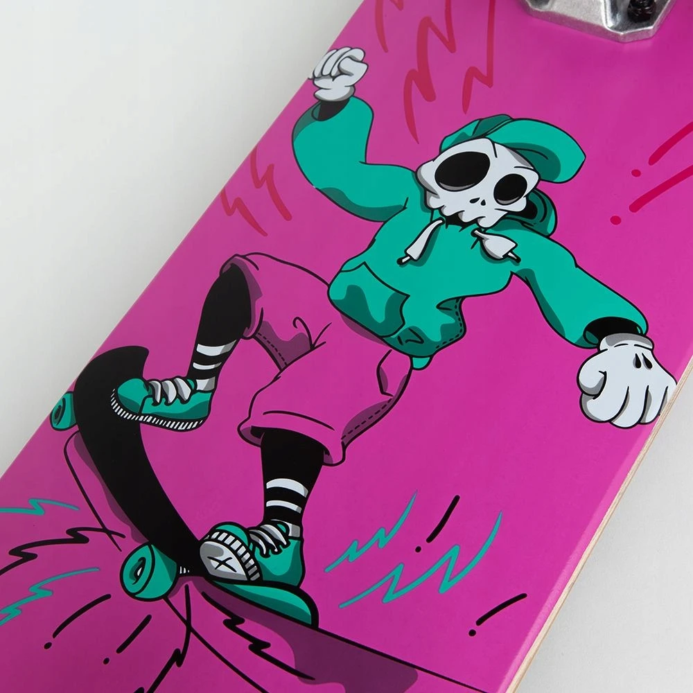 Enuff Skateboards Riedlentė Enuff Skully Complete Rožinė 78.7 cm