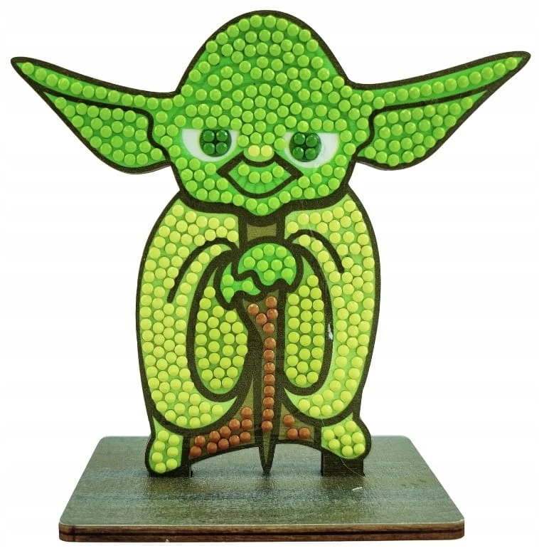 Epee CRAFT BUDDY STAR WARS CRYSTAL ART Figūrėlė „Yoda“