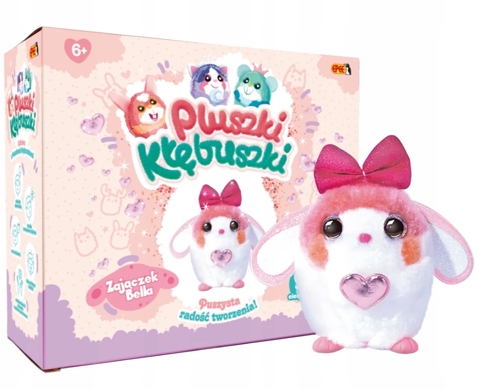 Epee Meškiukai – kamuoliukai. Kūrybinis rinkinys. Bella the Bunny (97 vnt.)